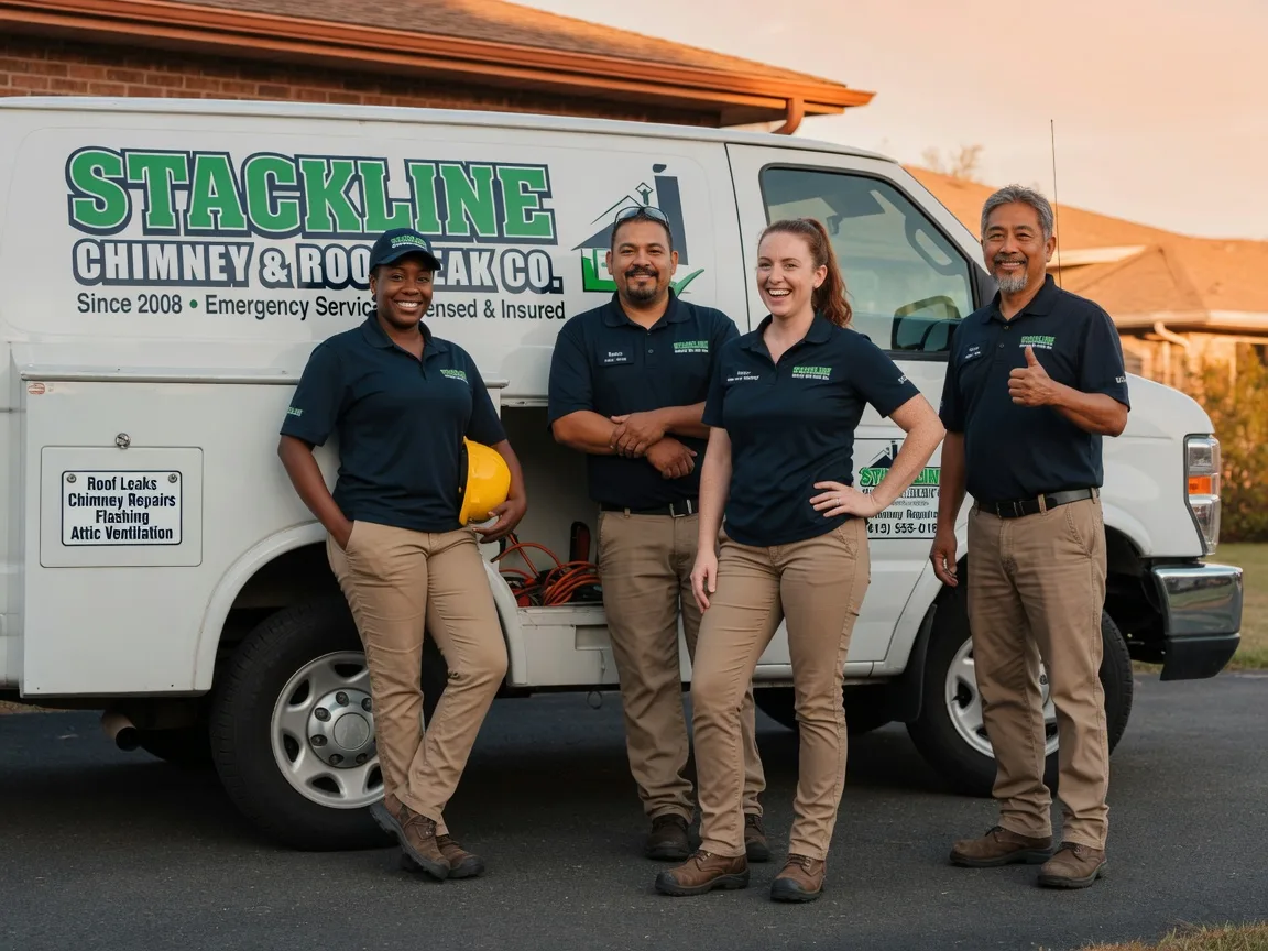 Chimney flashing repair company in Nixon, TX